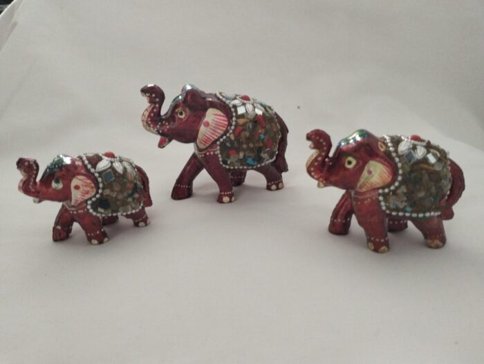 set elefantes familia
