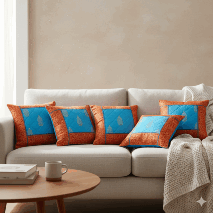 funda de cojin con diseño color oro_5 fundas