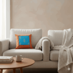 funda de cojin con diseño color oro_1 funda