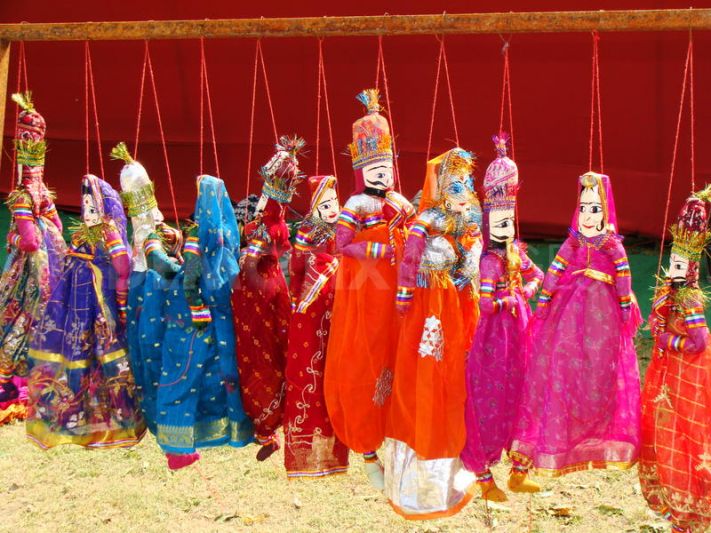 Las marionetas de rajasthan-puppets