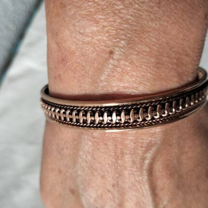 Pulsera de cobre 3d