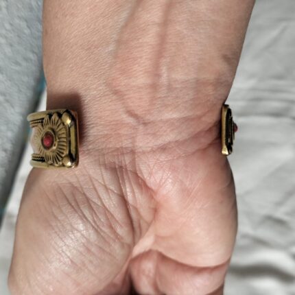 pulsera de cobre OM NAMAH SHIVAJA 2