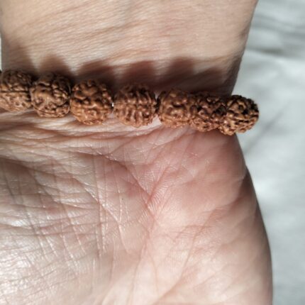 Pulsera 7 chakras y rudraksh 1