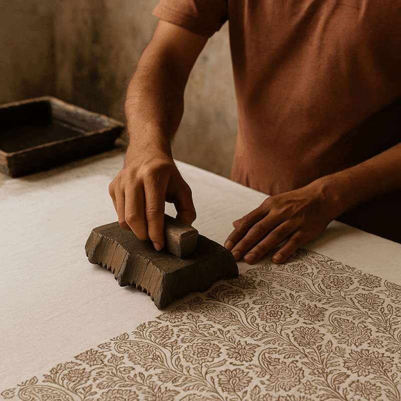 Block print_estampado artesanal sotenible